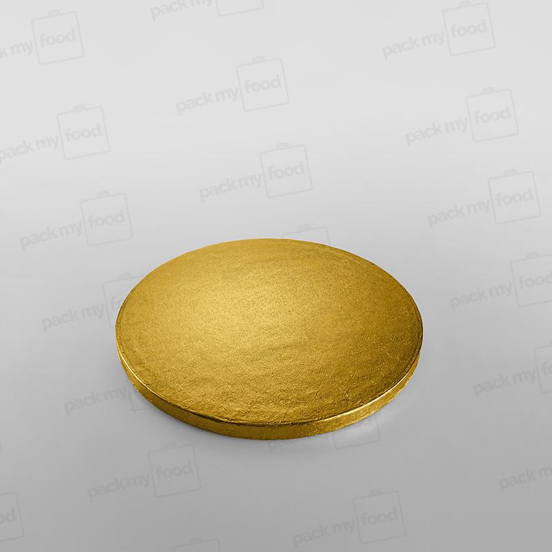 Cake Drums Round, Gold