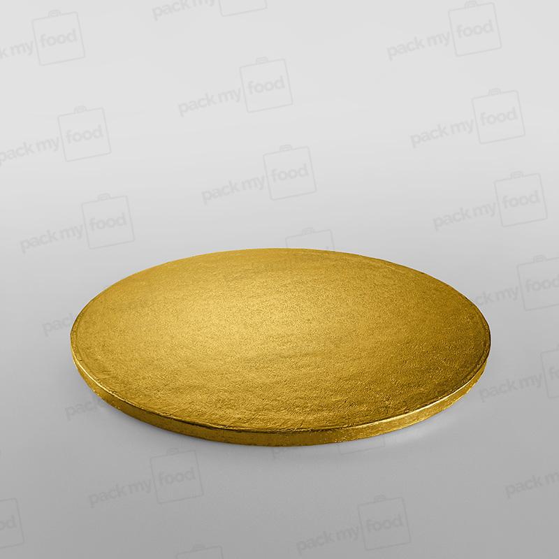 Cake Drums Round, Gold