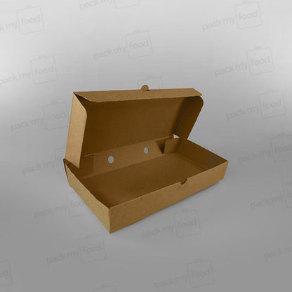 Brown Corrugated Fish & Chips Boxes