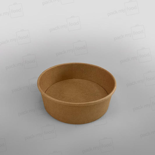 Hippo Paper Food Bowl - Kraft