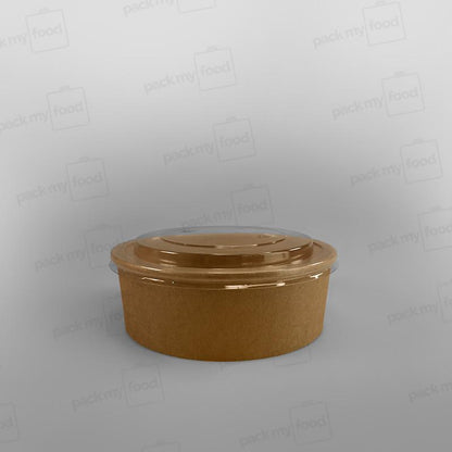 Polymer Paper Food Bowl - Kraft