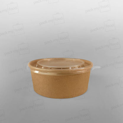 Polymer Paper Food Bowl - Kraft