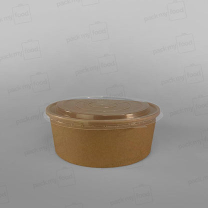 Polymer PP Lid For Food Bowl - Kraft
