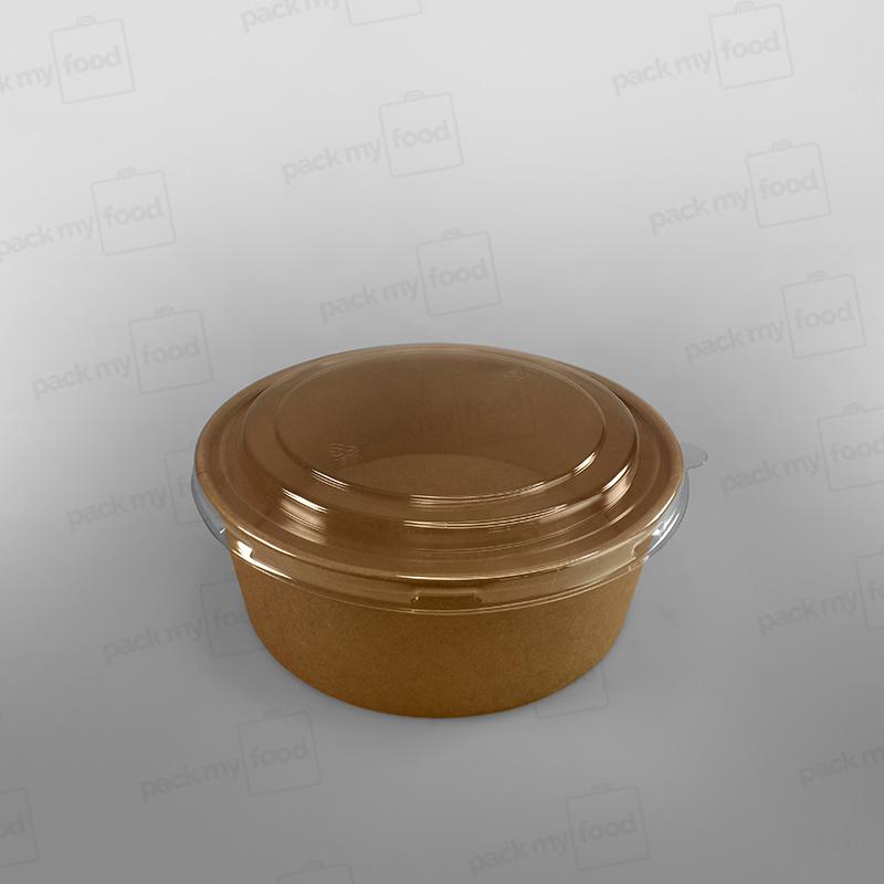 Hippo PET Lid For Food Bowl - Kraft