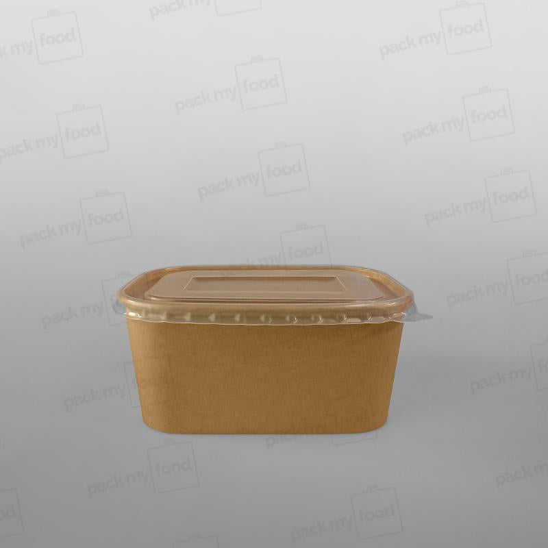 Go-Pak PP Rectangular Lid - 500/750/1000ml