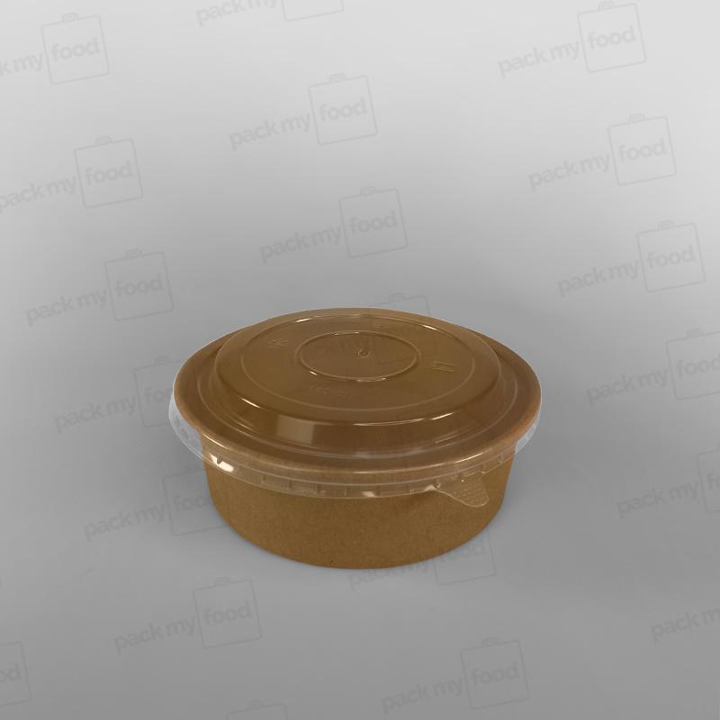 Polymer PP Lid For Food Bowl - Kraft