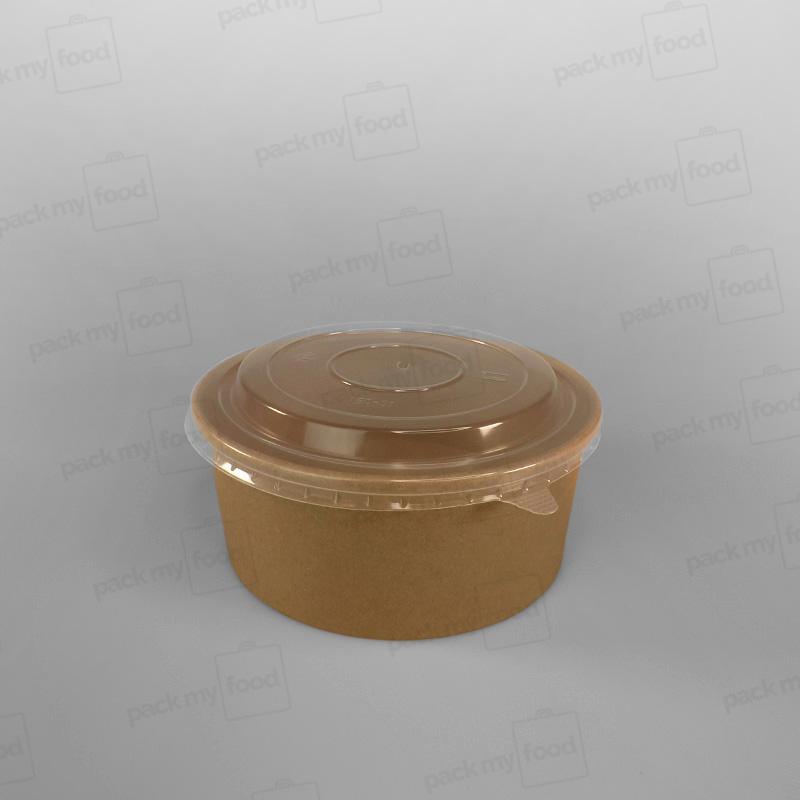Polymer PP Lid For Food Bowl - Kraft
