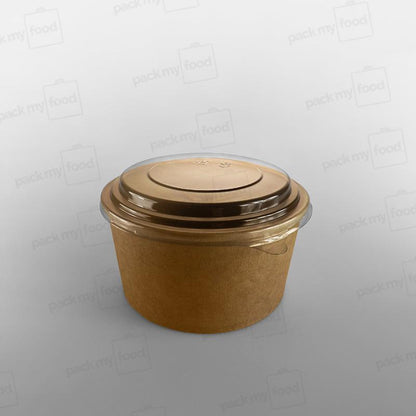 Hippo PET Lid For Food Bowl - Kraft