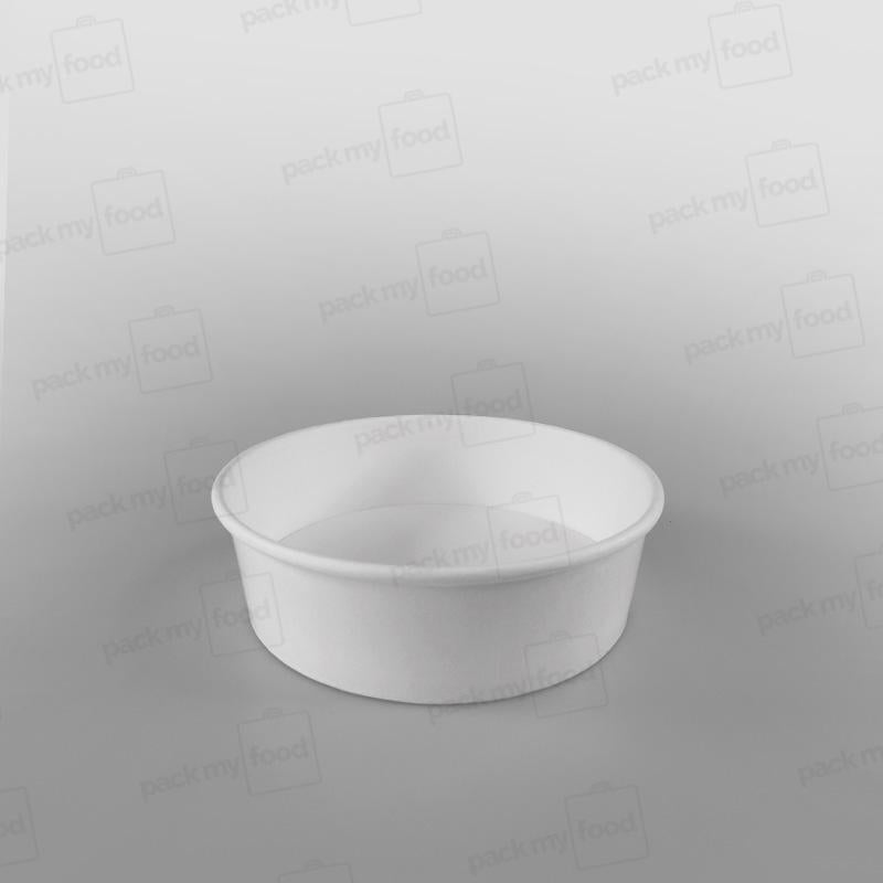 Paper Food Bowl - White