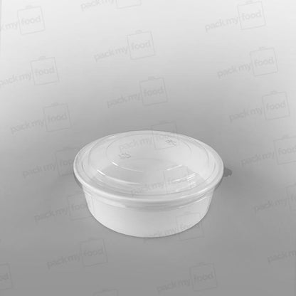 Paper Food Bowl - White