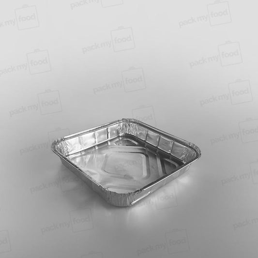 Hippo Foil Container [9x9x1.5inch]