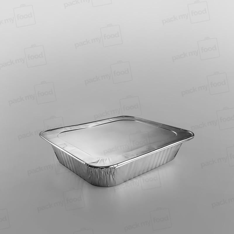 Half Deep Gastronorm Foil Container - Rolled Edge [10x12x2.5inch]
