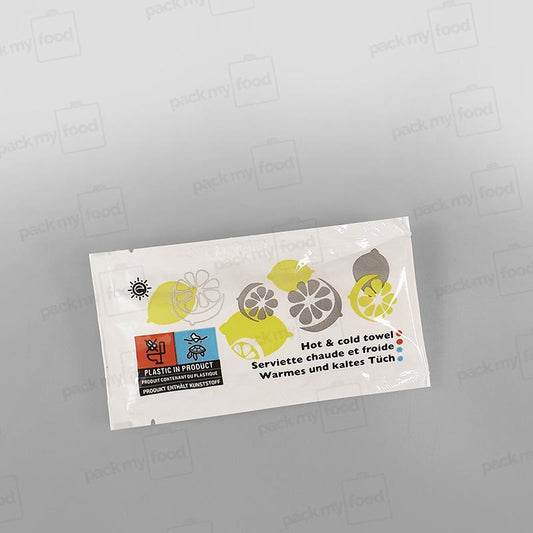 Lemon Scent Microwaveable Wipe