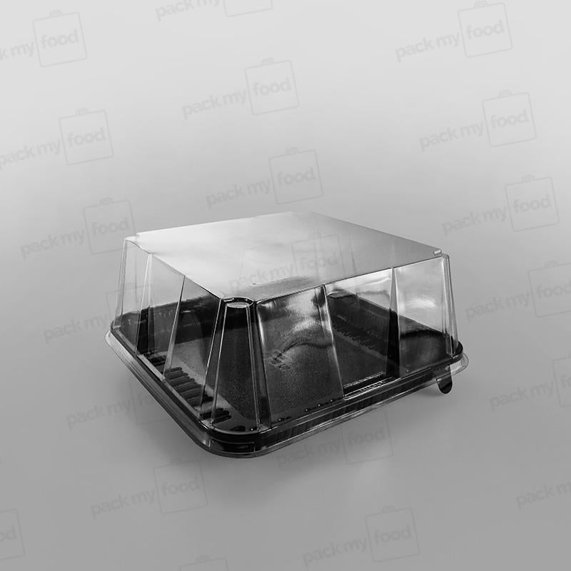 GPI Actipack Premium Black Square Cake Base - 7.5 inch