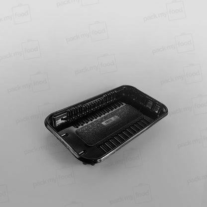 GPI Actipack Premium Black Rectangular Cake Base - 226 x 122mm