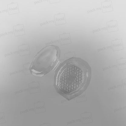 GPI Multipack Clear Hinged Container