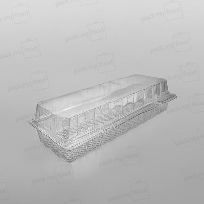 GPI Patipack Clear Hinged Bakery Container