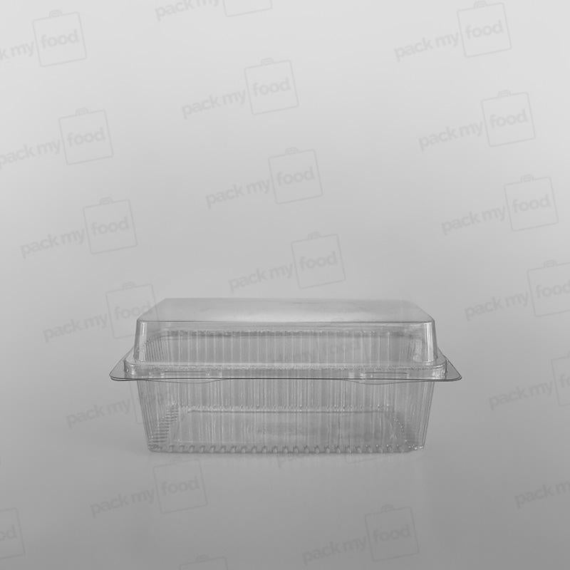 GPI Traitipack Clear Hinged Bakery Container - X10H80