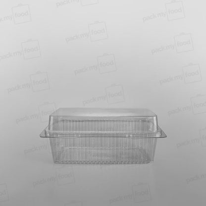 GPI Traitipack Clear Hinged Bakery Container - X10H80
