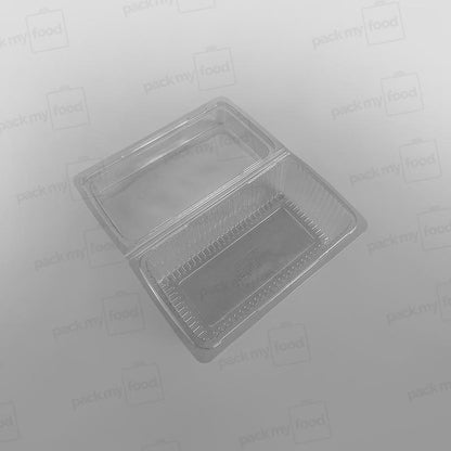 GPI Traitipack Clear Hinged Bakery Container - X10H80