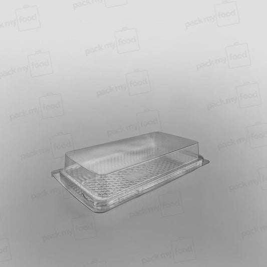 GPI Traitipack Clear Hinged Bakery Container - X10H40P