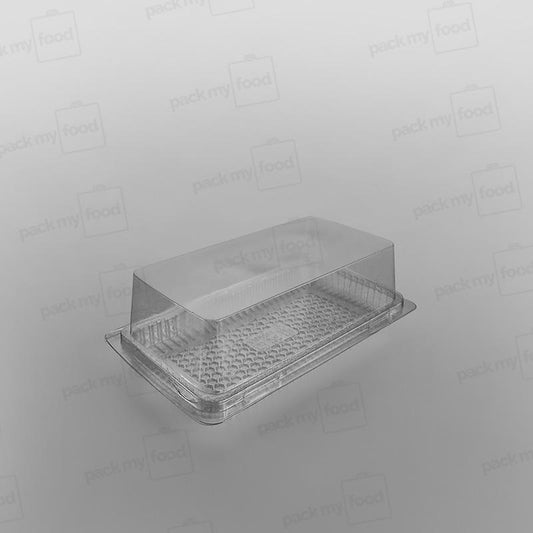 GPI Traitipack Clear Hinged Bakery Container - X10H60P