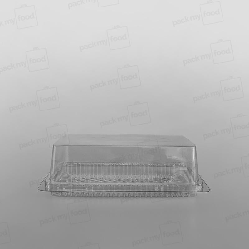 GPI Traitipack Clear Hinged Bakery Container - X10H60P