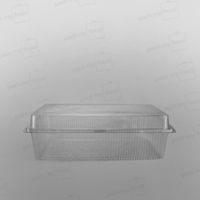 GPI Traitipack Clear Hinged Bakery Container - X13H110