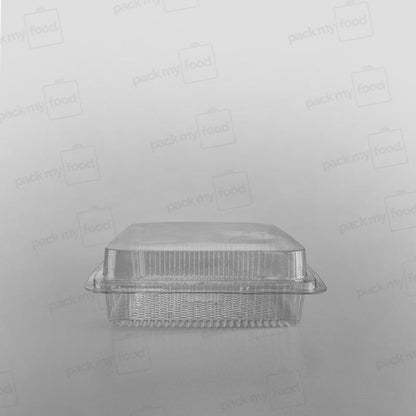 GPI Traitipack Clear Hinged Square Bakery Container