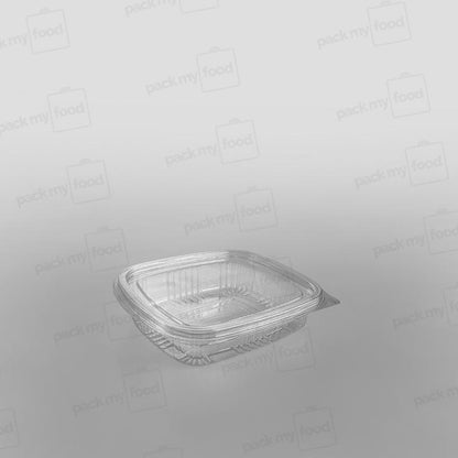 Somoplast Clear Hinged Rectangular Plastic Container -  Economy