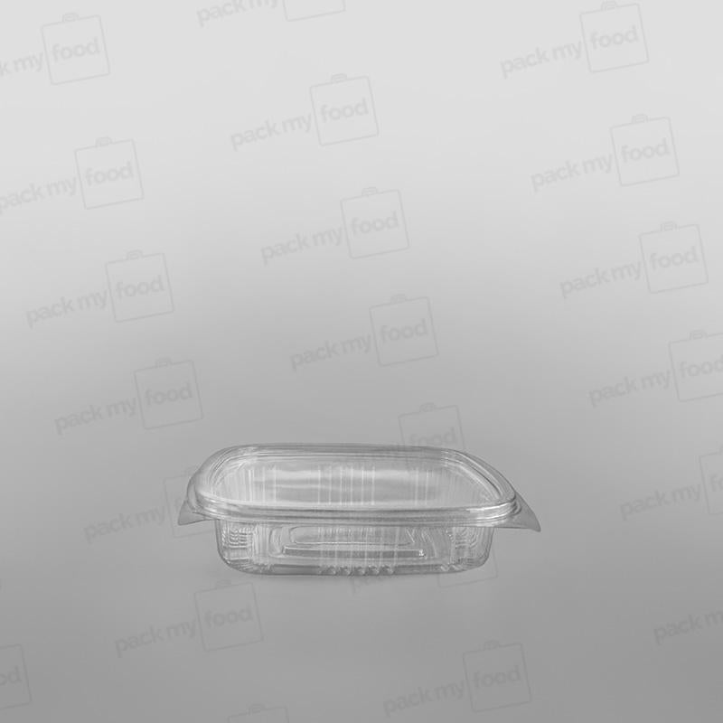 Somoplast Clear Hinged Rectangular Plastic Container -  Economy