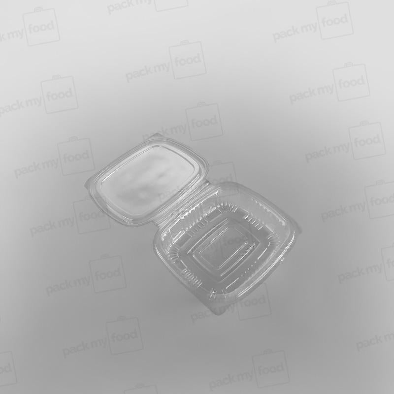 Somoplast Clear Hinged Rectangular Plastic Container -  Economy