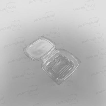 Somoplast Clear Hinged Rectangular Plastic Container -  Economy
