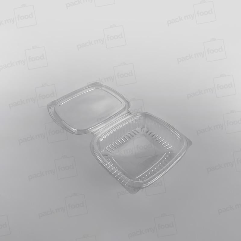 Somoplast Clear Hinged Rectangular Plastic Container