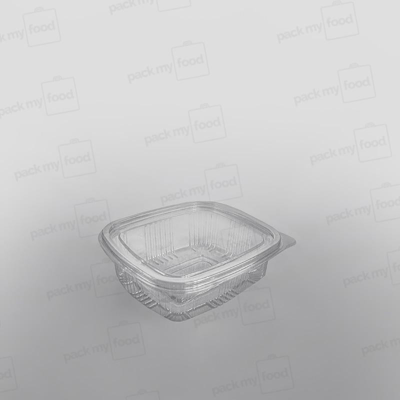 Somoplast Clear Hinged Rectangular Plastic Container -  Economy