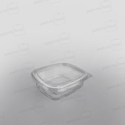 Somoplast Clear Hinged Rectangular Plastic Container -  Economy