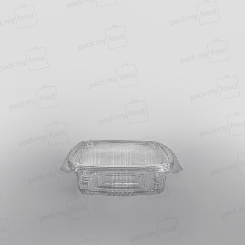 Somoplast Clear Hinged Rectangular Plastic Container -  Economy