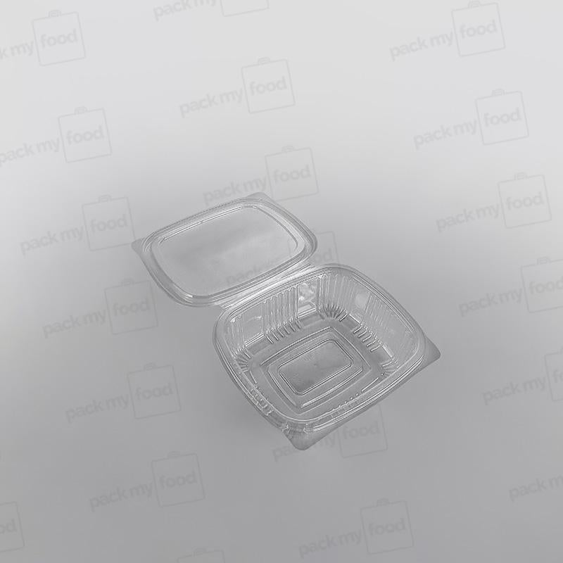 Somoplast Clear Hinged Rectangular Plastic Container -  Economy