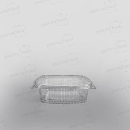 Somoplast Clear Hinged Rectangular Plastic Container
