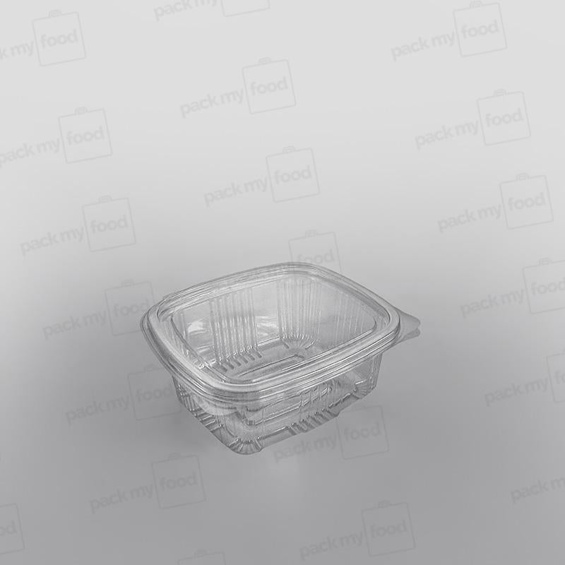 Somoplast Clear Hinged Rectangular Plastic Container -  Economy