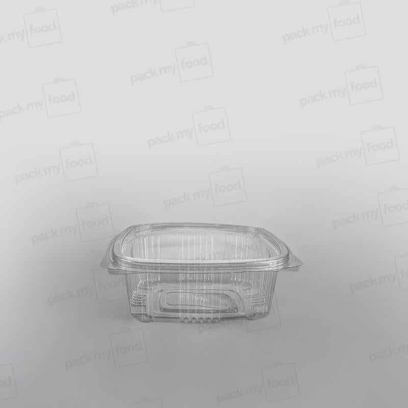 Somoplast Clear Hinged Rectangular Plastic Container -  Economy