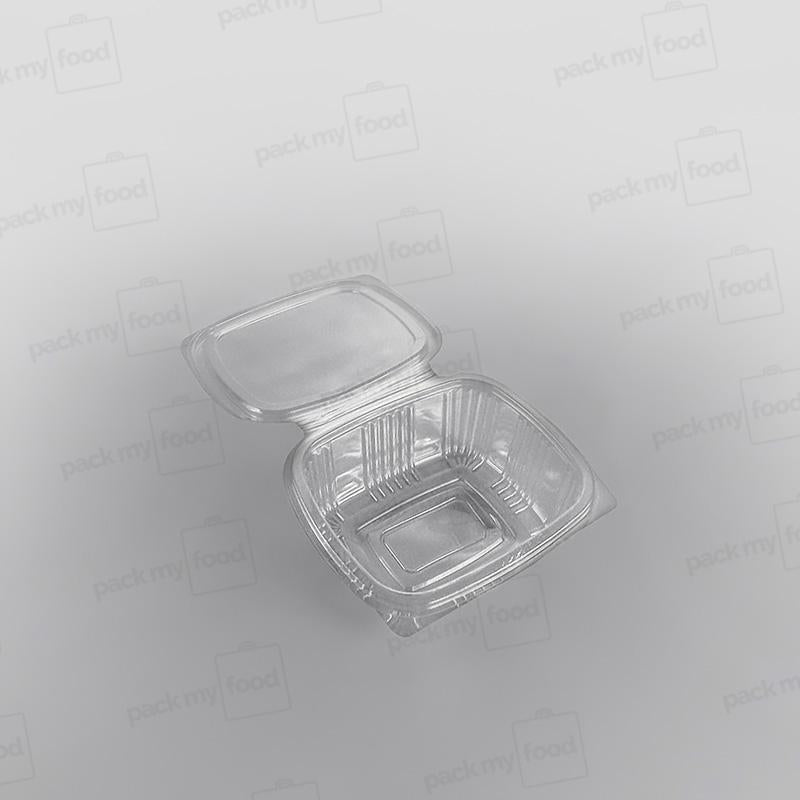 Somoplast Clear Hinged Rectangular Plastic Container -  Economy