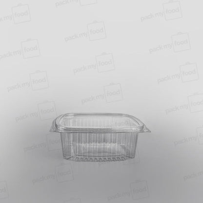 Somoplast Clear Hinged Rectangular Plastic Container