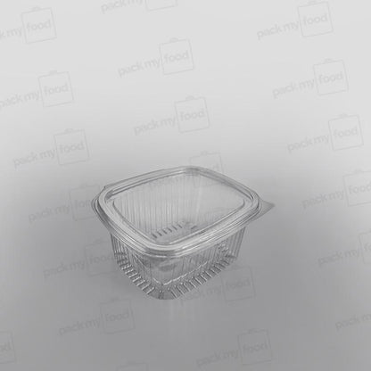 Somoplast Clear Hinged Rectangular Plastic Container