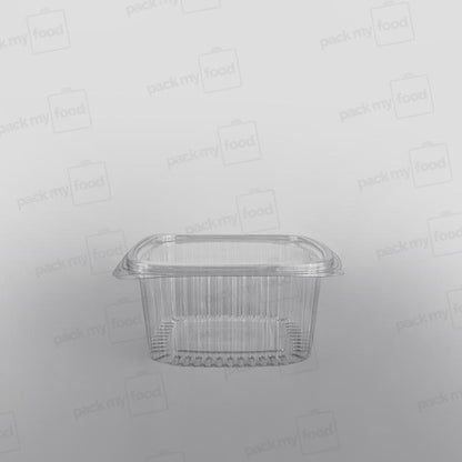 Somoplast Clear Hinged Rectangular Plastic Container
