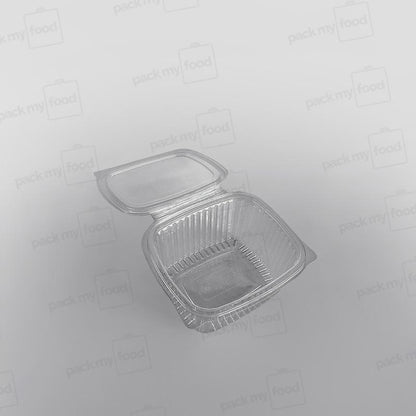 Somoplast Clear Hinged Rectangular Plastic Container
