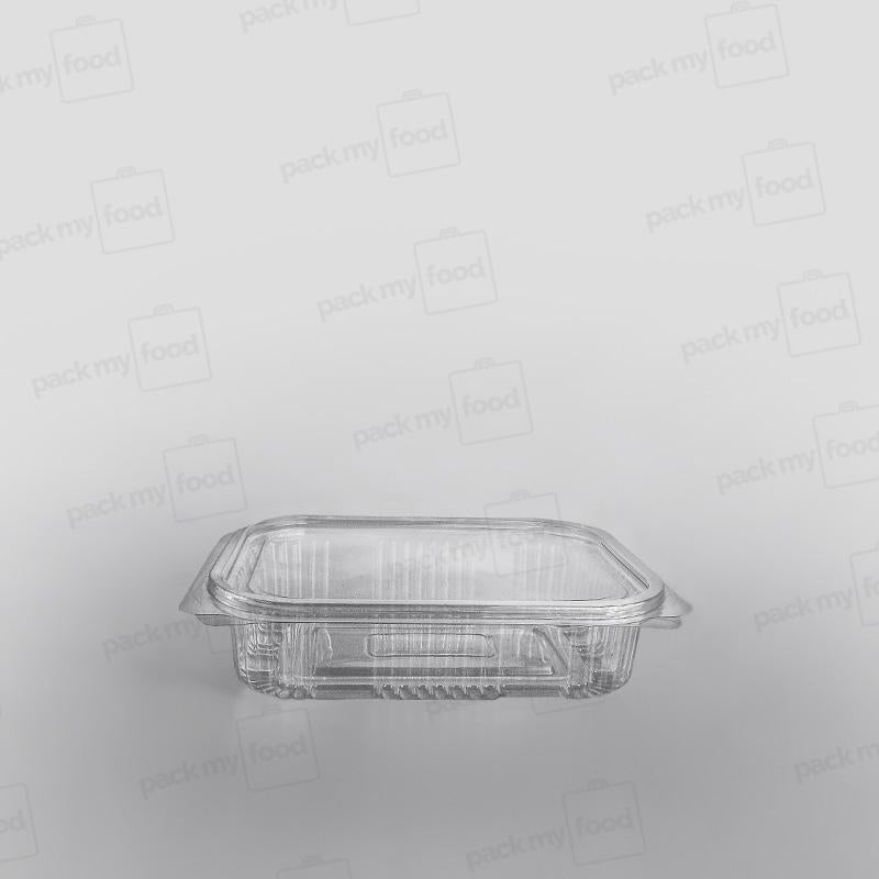 Somoplast Clear Hinged Rectangular Plastic Container -  Economy
