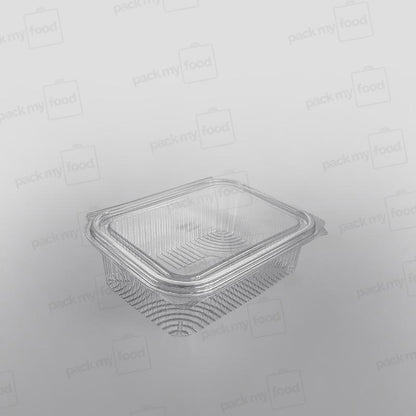 Somoplast Clear Hinged Rectangular Plastic Container