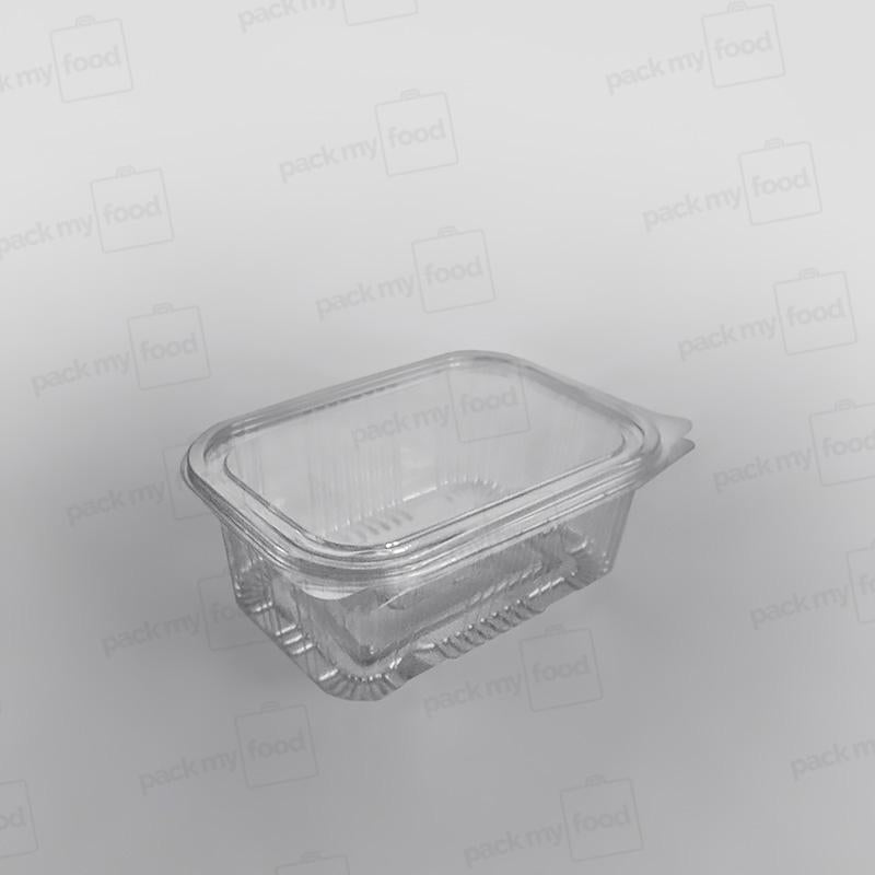 Somoplast Clear Hinged Rectangular Plastic Container -  Economy