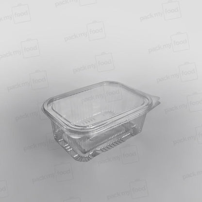 Somoplast Clear Hinged Rectangular Plastic Container -  Economy